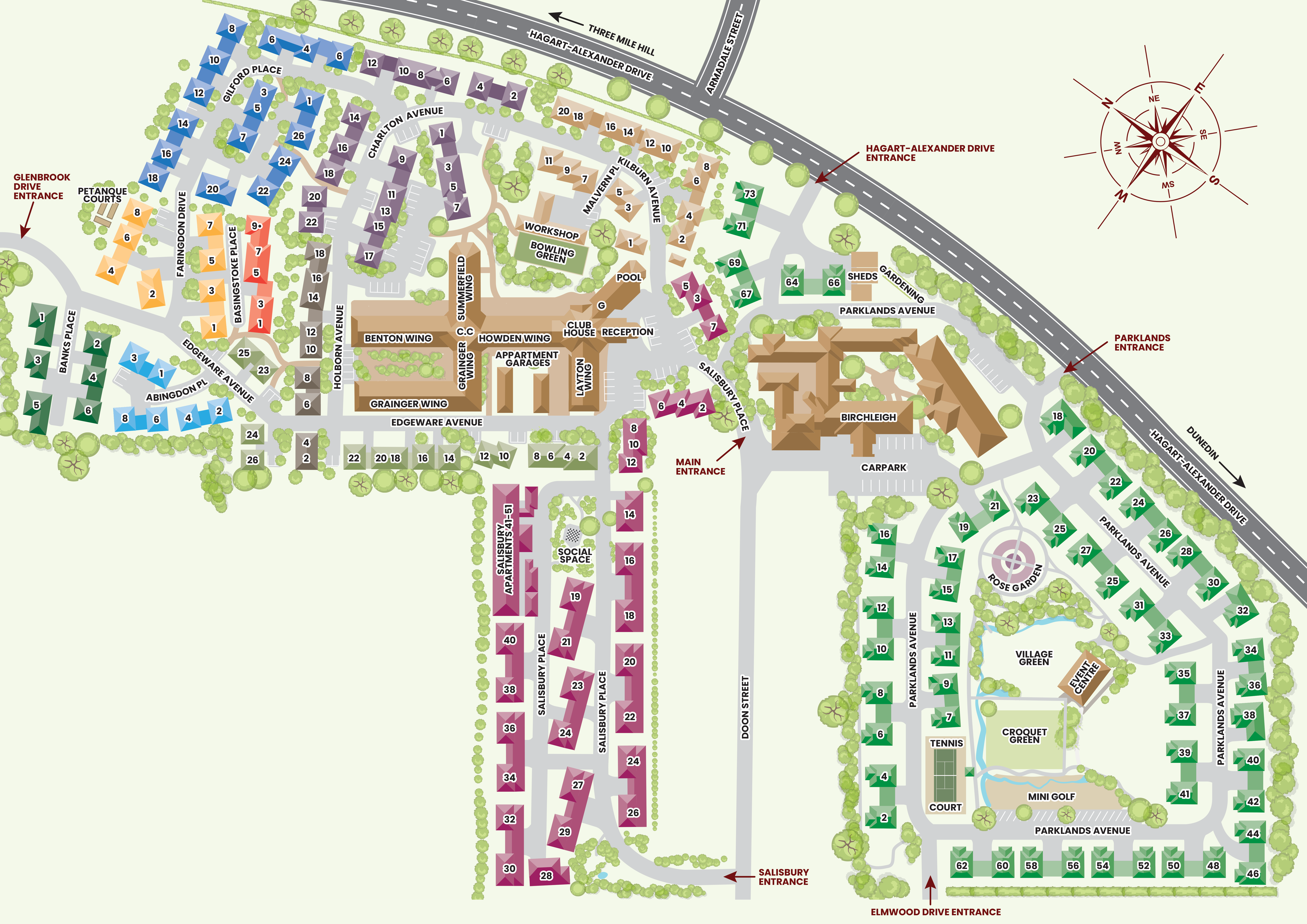 Chatsford Map